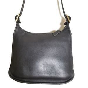 Vintage Coach Legacy Black Shoulder Bag